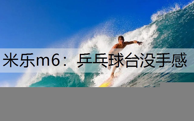 米乐m6：乒乓球台没手感