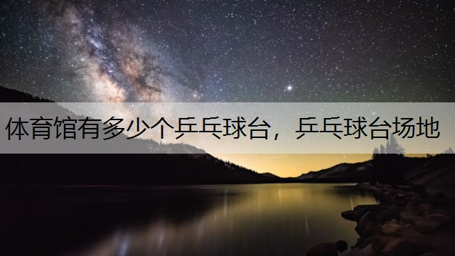 体育馆有多少个乒乓球台，乒乓球台场地