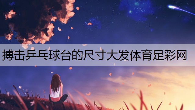 <strong>搏击乒乓球台的尺寸大发体育足彩网</strong>