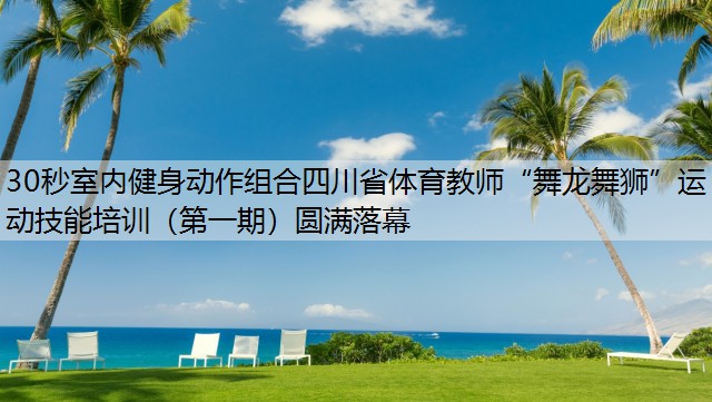 30秒室内健身动作组合四川省体育教师“舞龙舞狮”运动技能培训（第一期）圆满落幕