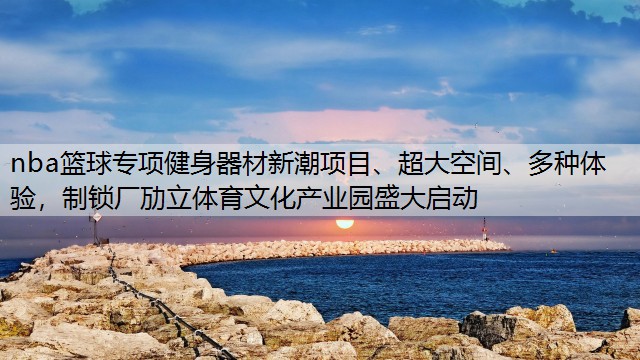 nba篮球专项健身器材新潮项目、超大空间、多种体验，制锁厂劢立体育文化产业园盛大启动